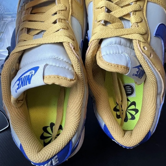 Nike Women’s Dunk Next Nature Wheat Gold Size 6.5 DS No box - Picture 4 of 9